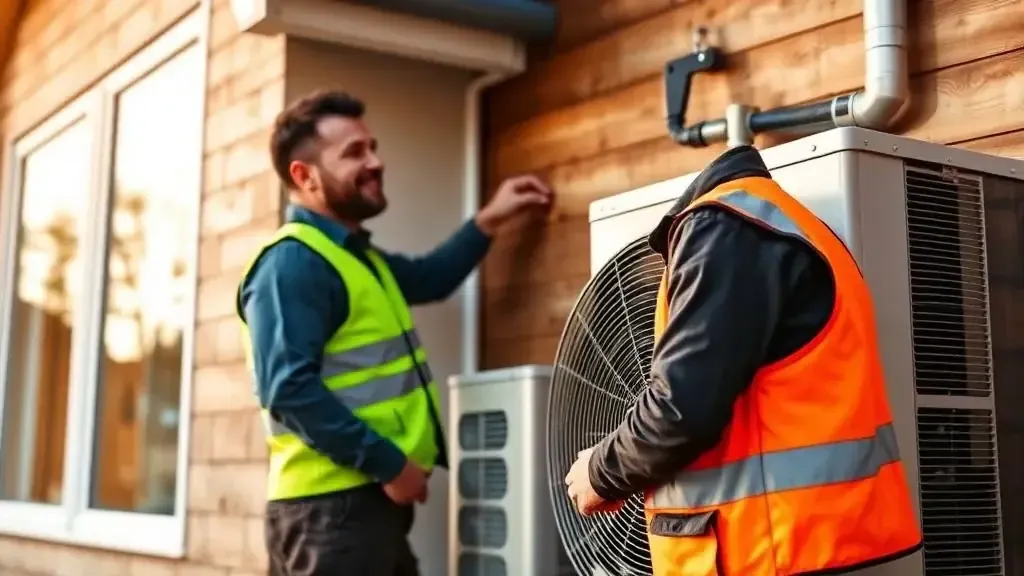 Famille heureuse dans un logement rénové