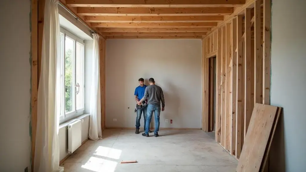 Rénovation d'un logement indécent – avant/après