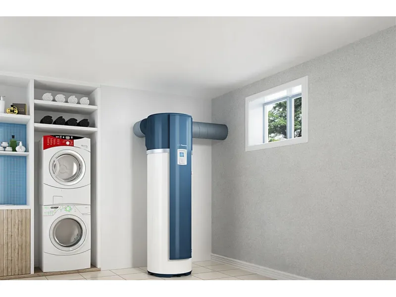 Chauffe-eau thermodynamique en buanderie — en Bretagne
