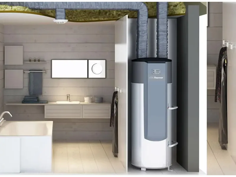 Chauffe-eau thermodynamique sur air extrait — en Bretagne