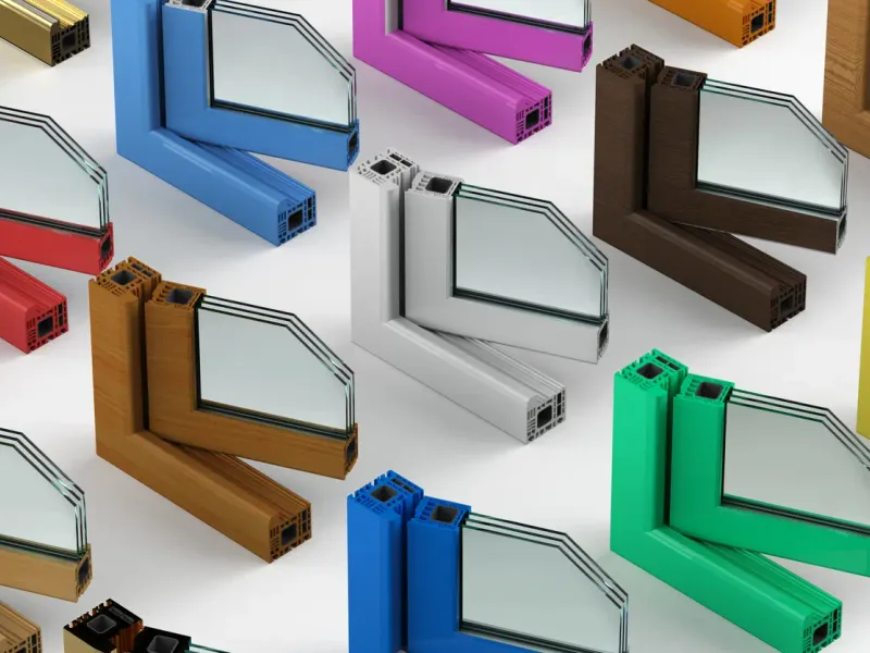 Profilés de fenêtres et double vitrage (PVC, alu, bois) — en Corse