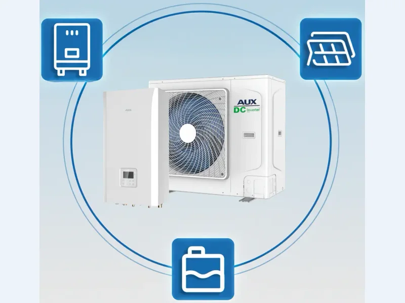 Module intérieur, groupe extérieur et écosystème d’une PAC air/eau — pompe à chaleur air/eau en immeuble en Bourgogne-Franche-Comté