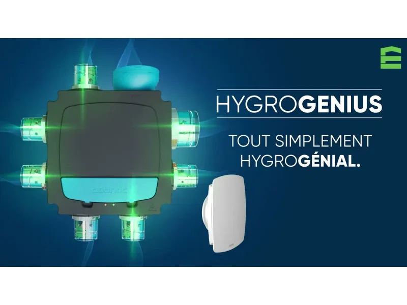 VMC hygroréglable connectée — dans le Grand Est
