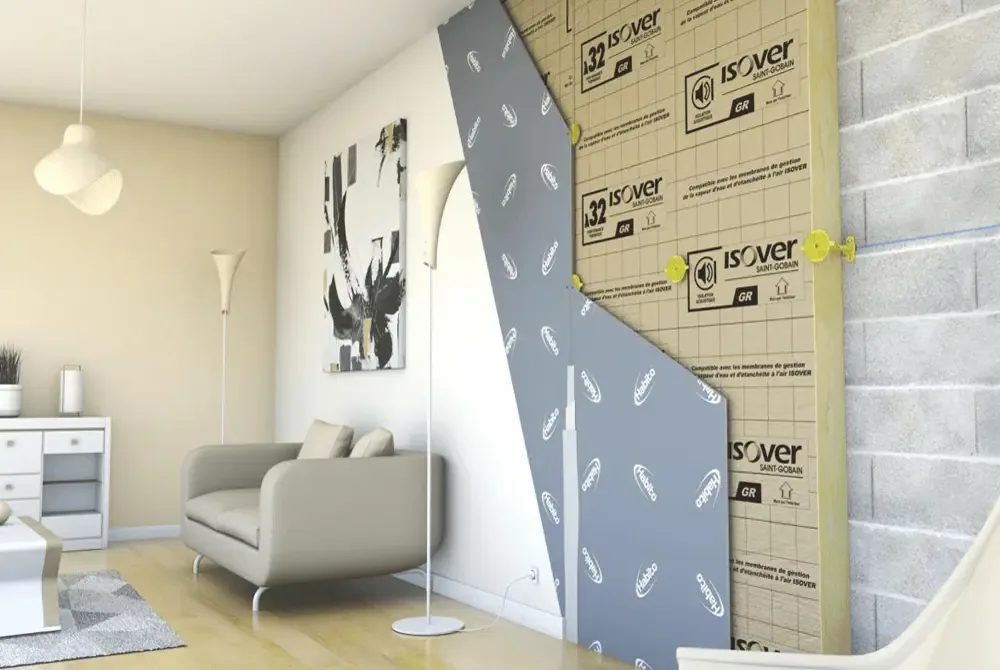 Isolation thermique par l'intérieur — rénovation d'ampleur à Vert